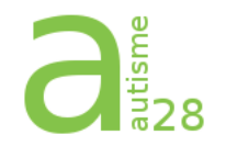 Logo austime 28 sponsor des Aut'Parents